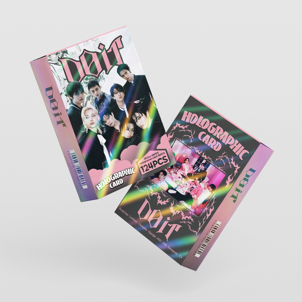 92–124 Stück SKZ IT TAPE: DO IT Neues Album-Fotokarten-Set – koreanische Idol-LOMO-Karten zum Sammeln mit Bonus-Aufklebern – Detail 7