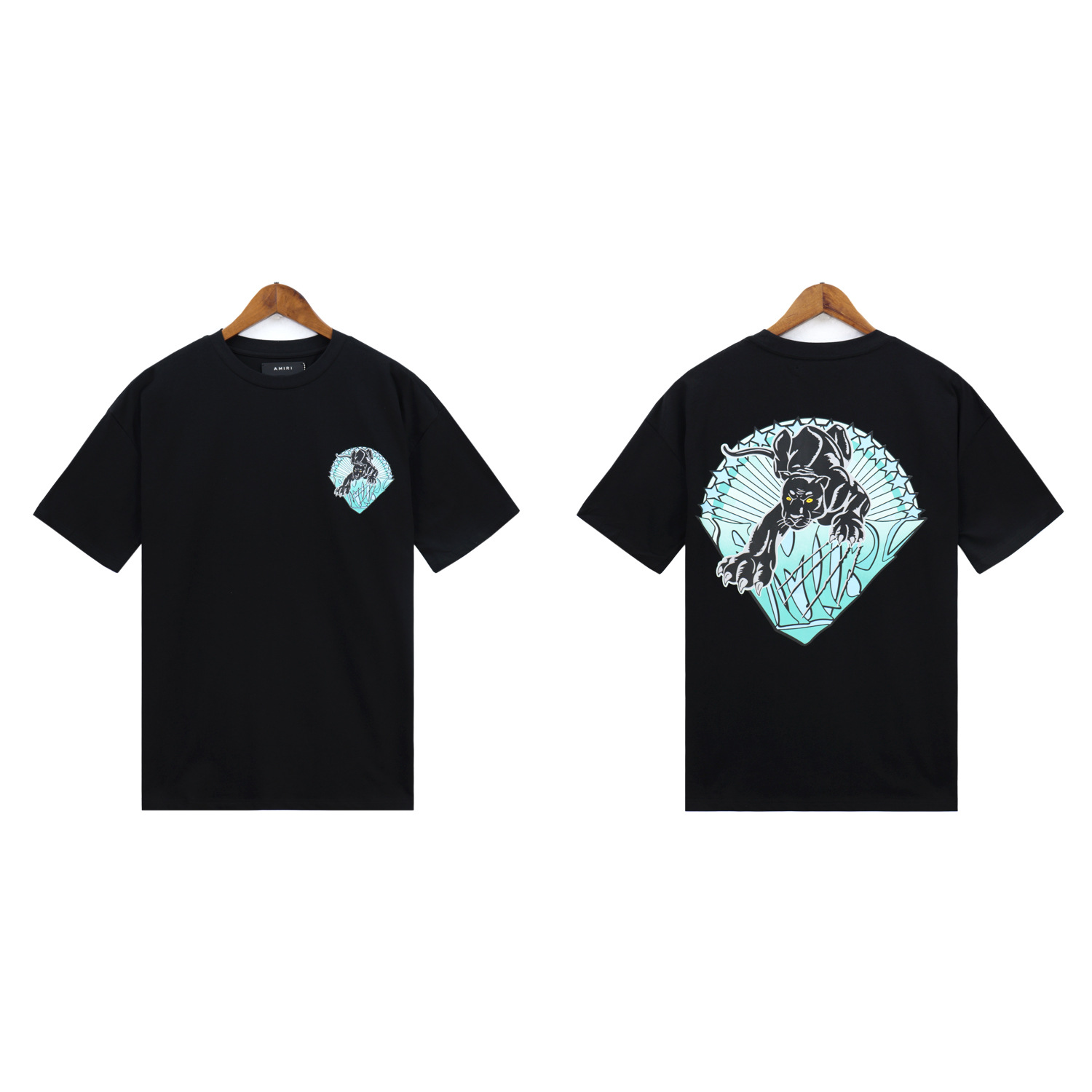 Am24 nuevo logo camiseta de manga corta número 22 lavado retro pareja tendencia deportes 5 puntos pantalones cortos traje 1ri