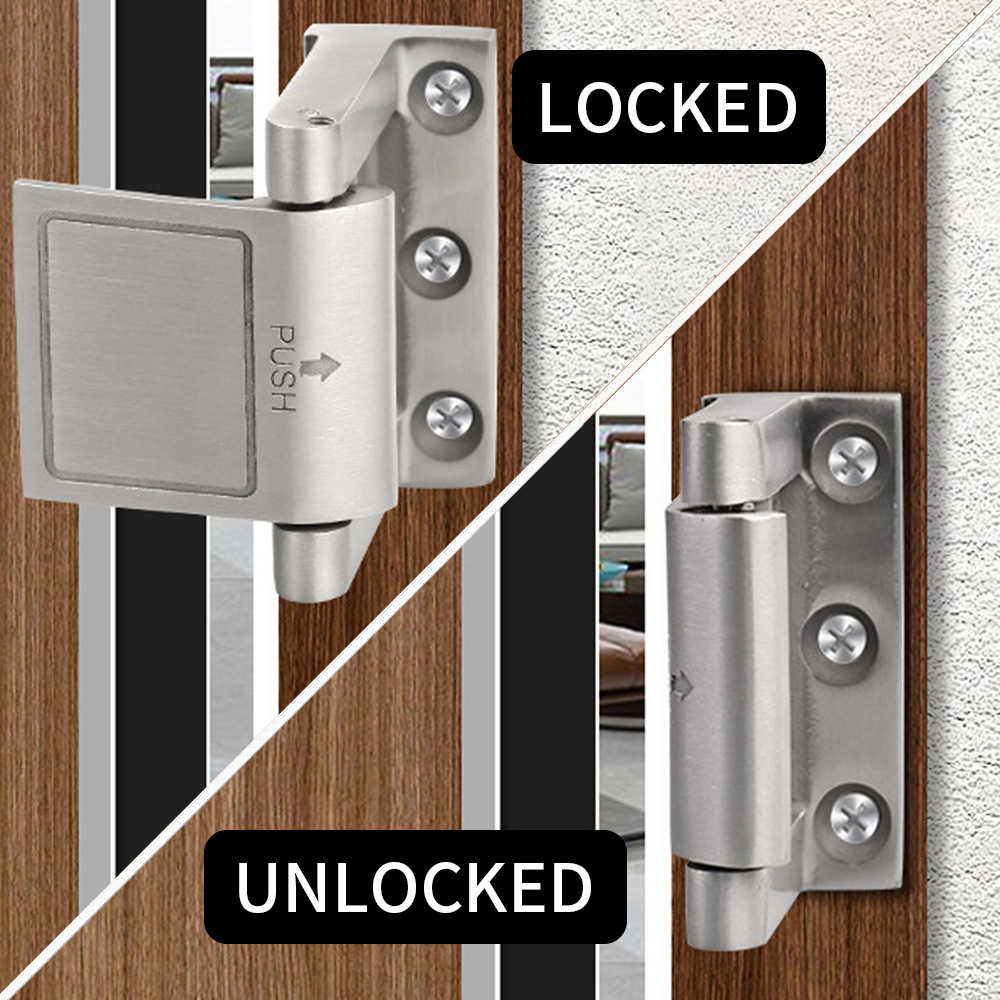 Mayorista transfronterizo de acero inoxidable cerradura de seguridad de seguridad de niños cerradura de seguridad de seguridad de hotel cerradura de cierre de seguridad de seguridad de seguridad de niños image 4