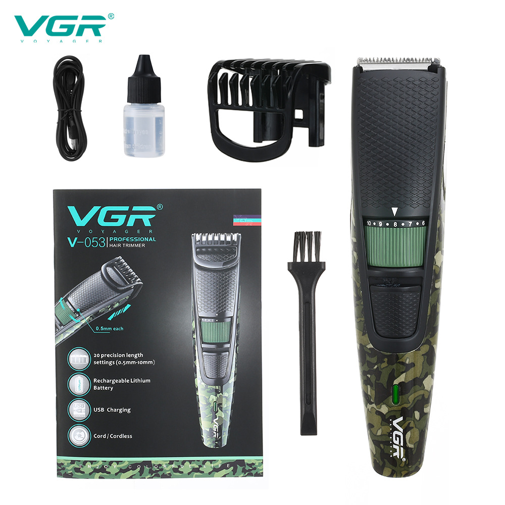 Elektrischer USB-Haarschneider mit mikroverstellbarem Körpertrimmer für die Heimpflege (Neues Produkt)_voghion.com