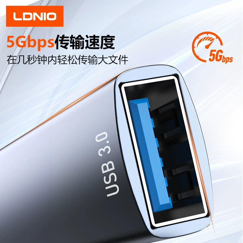Type-C/USB 3.0 7-в-1 расширительный док, универсальный многофункциональный сплиттер для ноутбука