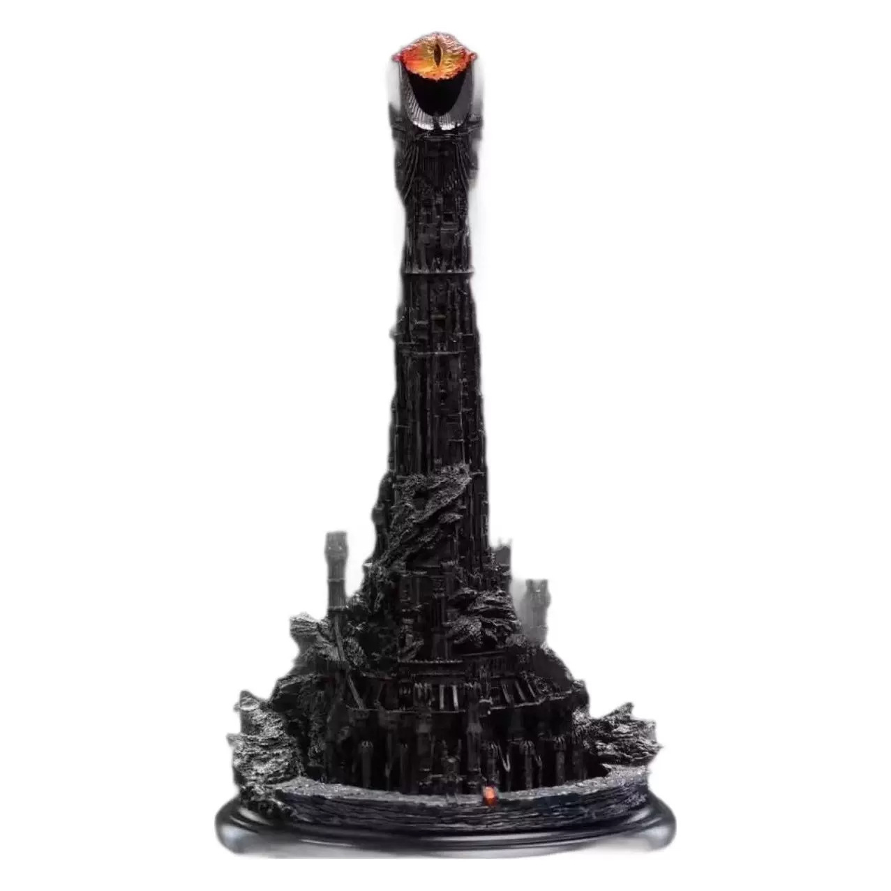 El Señor de los Anillos Fortaleza Ballardo El Señor de los Anillos Iron Lord of the Ring Tower Modelo hecho a mano con animación de tierra