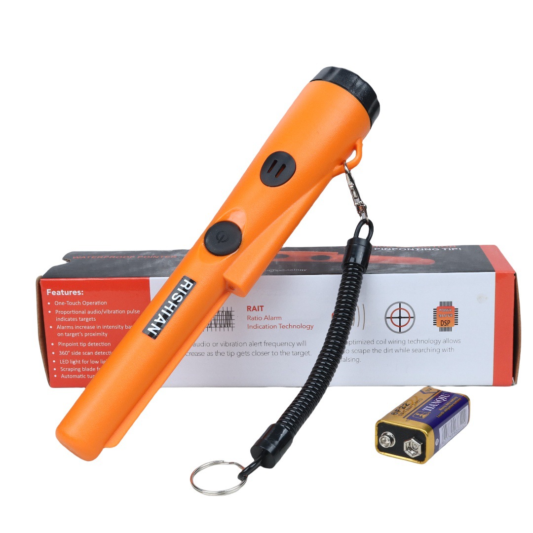 整机防水手持式金属探测器防水探针器手持金属定位棒耐用便携式