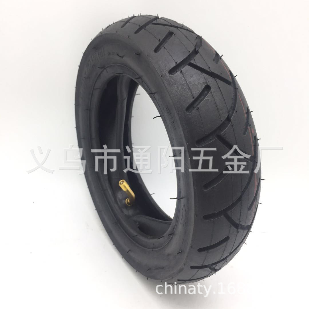 10*2.50轮胎两轮电动滑板车代驾10寸轮胎配件内外轮胎厂家批发