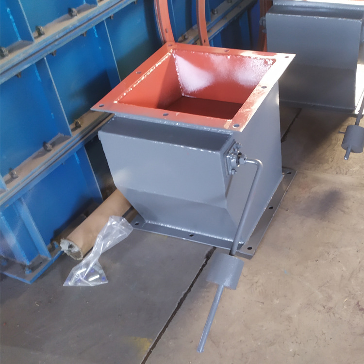 单层重锤翻板阀 碳钢方形除尘卸灰阀 300*300重锤式锁风卸灰阀