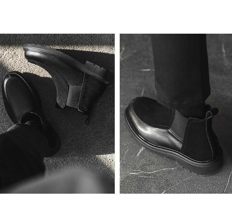 Chelsea boots uomo stivaletti in pelle eleganti e comodi_voghion.com