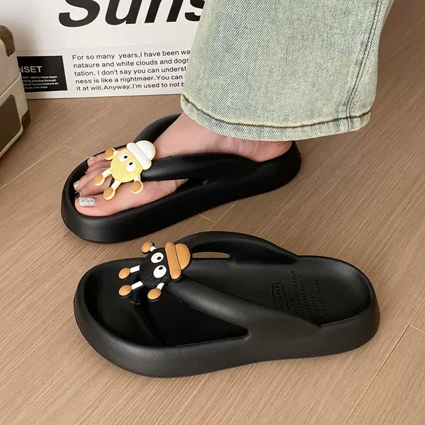 【05EVA Flip Flops】Elf-Black