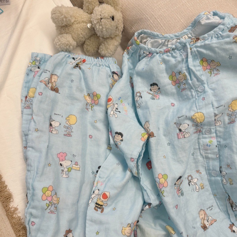 Nuby, long-sleeve with a round collar, trousers