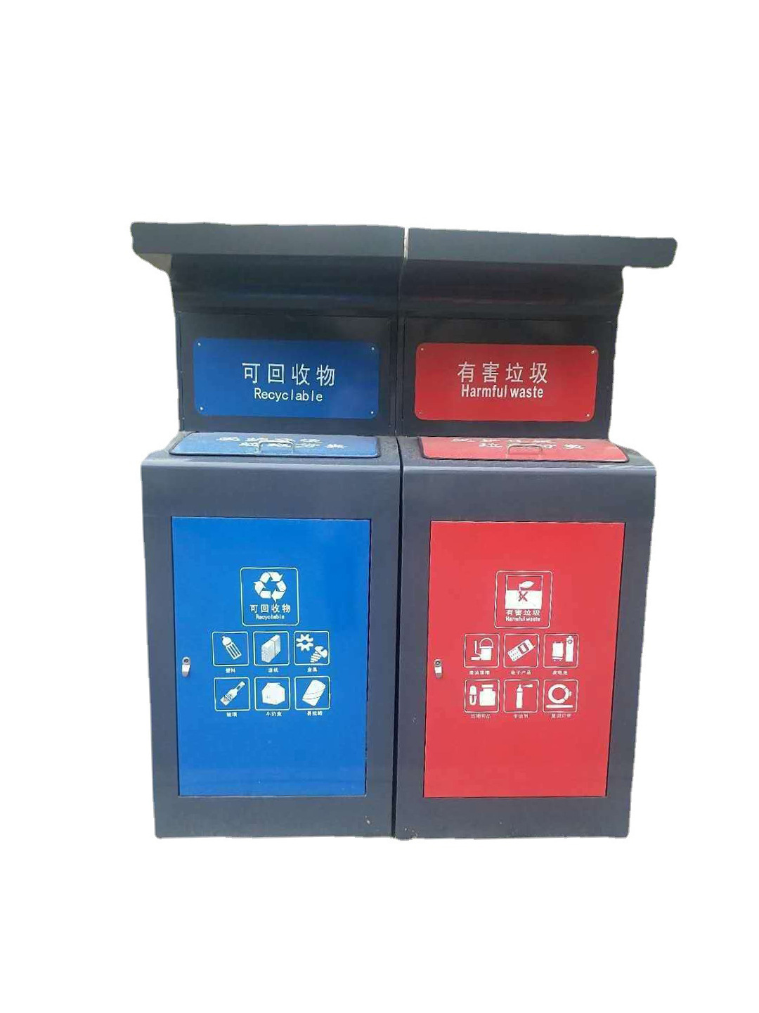 不锈钢分类垃圾箱 智能垃圾箱户外街道垃圾箱厂家批发