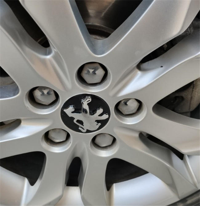 Suitable for New and Old Peugeot 3008 408 508 307 301 Tire Rim Hub Shaft Cover Car Logo