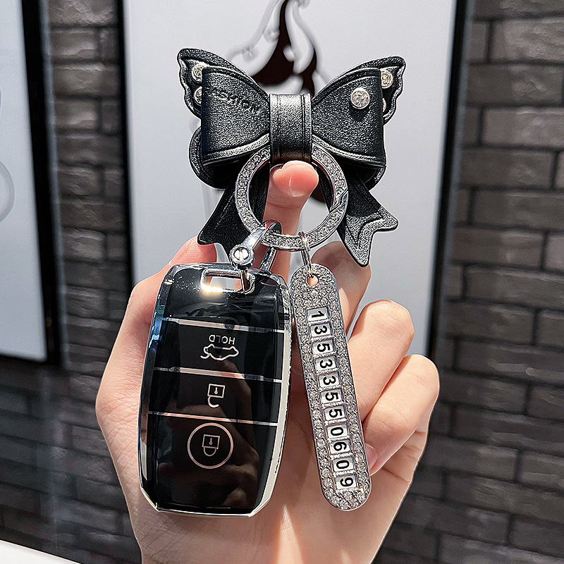 Aplicable a KIA K3 caso clave K5 coche K2 orgulloso correr kx3 Yi corriendo K4 hembra kx5 inteligente ejecución ACE hebilla KAIKU coche Shell