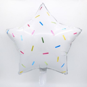 Balón de forma de globo de película de aluminio de forma de helado fiesta de verano decoración de aluminio para niños