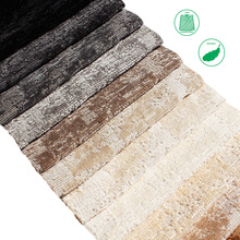 浙江加厚面料沙发巾布料亚麻棉麻面料硬包软包抱枕坐垫纯色布批发