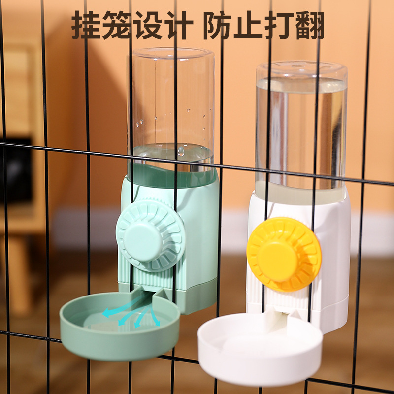 Jaula de perro dispensador automático de agua colgante dispensador de agua gato hervidor dispensador de agua potable alimentador de agua suministros para mascotas