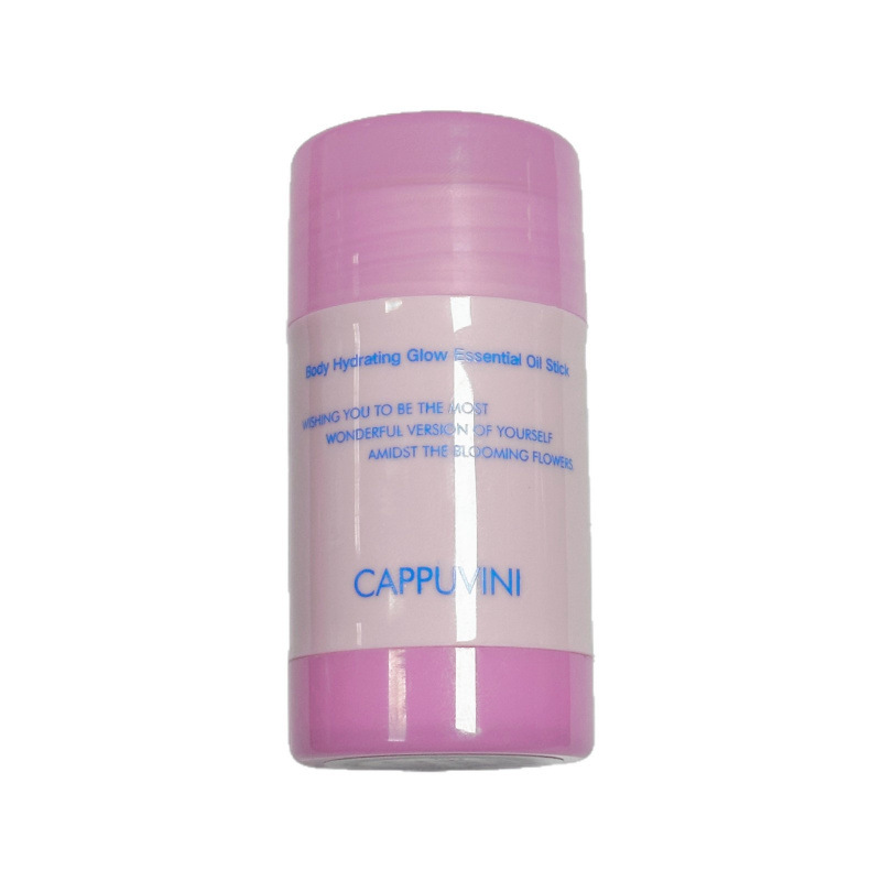 CAPPUVINI Body Water Essential Oil Stick, loción corporal sólida, crema hidratante antiadherente, crema para la piel, crema para la piel