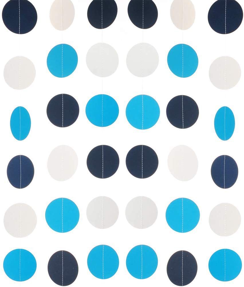 Placa azul oscuro azul claro blanco