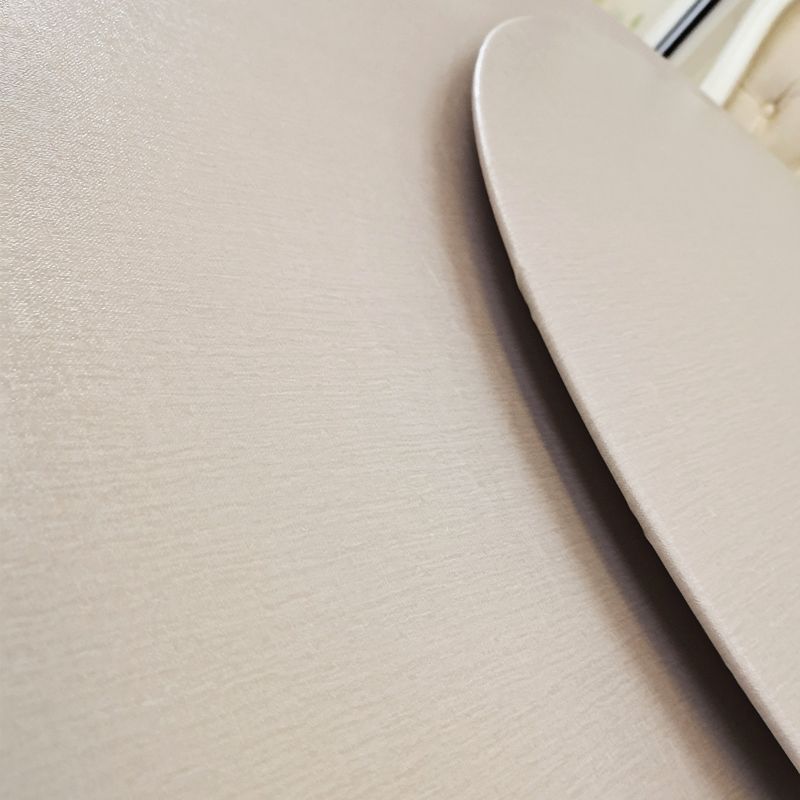 Mesa redonda color sólido impermeable a prueba de agua a prueba de aceite mesa redonda cubierta mesa de té almohadilla mesa