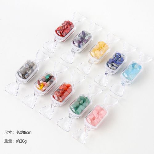 Cross-border natural crystal gravel candies, crystal raw stones, children's science teaching gifts, Halloween gifts, wholesale