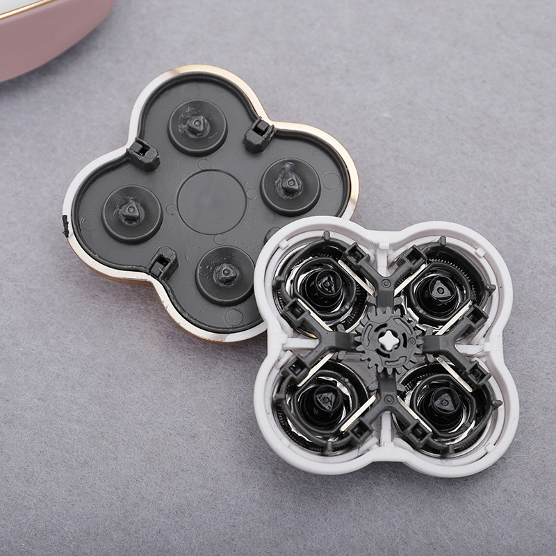 女性用クロスボーダー4ヘッドシェーバー、電気シェーバー、充電式シェーバー、脱毛器、眉毛トリマー、多機能電気シェーバー|undefined