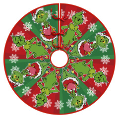 クリスマスツリーのスカート グリンチ クリスマス フェスティバル パーティー デコレーション ツリー スカート グリンチ クリスマスツリー デコレーション オーナメント ツリー スカート