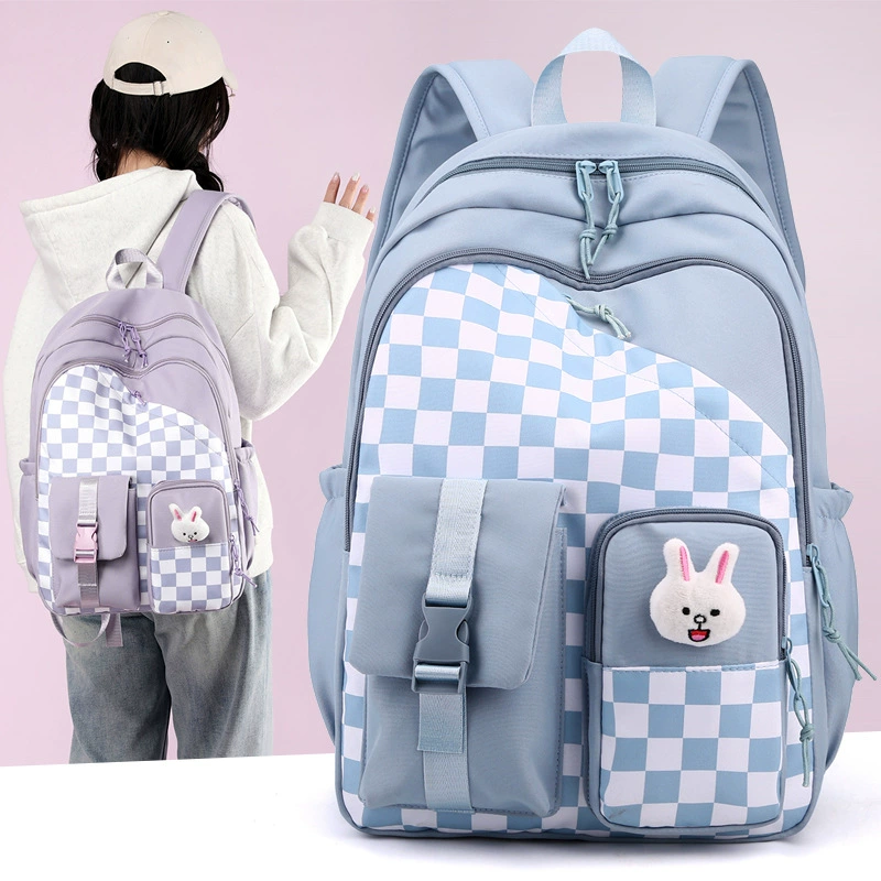 Brand fresh cartoon backpack, capacious bag, for secondary school