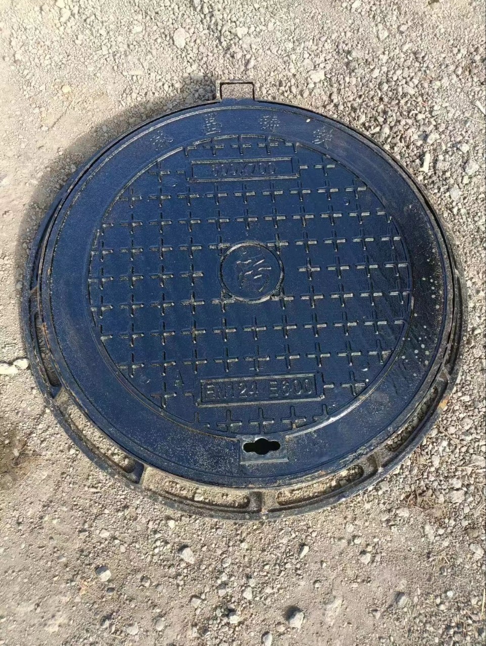 球墨铸铁井盖600.700 同一尺寸不同重量 满足不同承重要求圆井