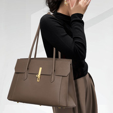 真皮包包女士2025新款大包女大容量托特包高级通勤女包单肩腋下包