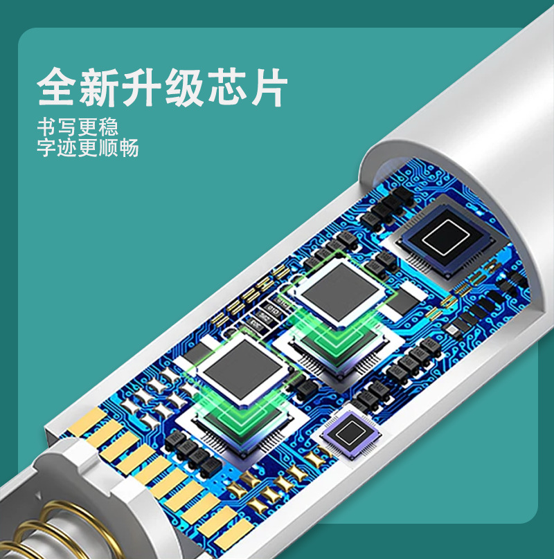 Bolígrafo capacitivo universal Applepencil Applepencil lápiz óptico plano para ipad pencil lápiz óptico al por mayor