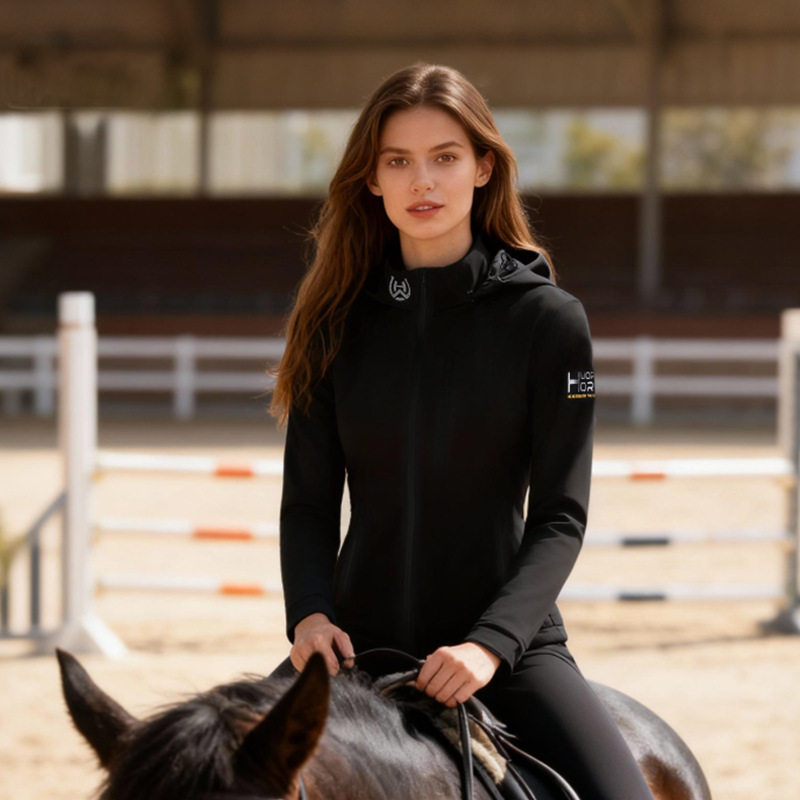Horseworld Teflon Waterproof Equestrian Windbreaker Women's Equestrian Clothing Jacket Factory Wholesale 8102183 Horseworld Teflon Waterproof Equestrian Windbreaker Women's Equestrian Clothing Jacket Factory Wholesale 8102183
