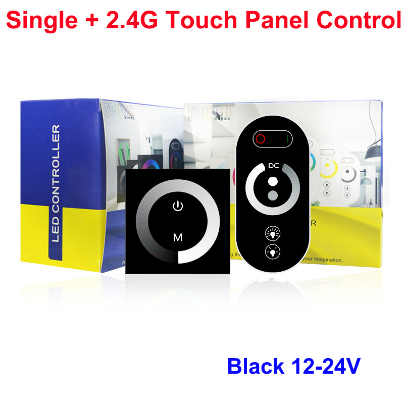 우수한 흰색 1개 - [86 패널 + 리모콘] 단색 + 백색광★【DIM】디밍★터치의 ±1%