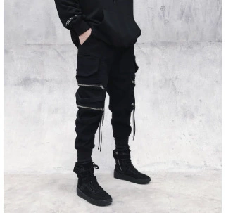 Cargo Grace Pants Men's Bunch Korean Trend American Street Loose BF Tide Hiphop Hip Hop Pants