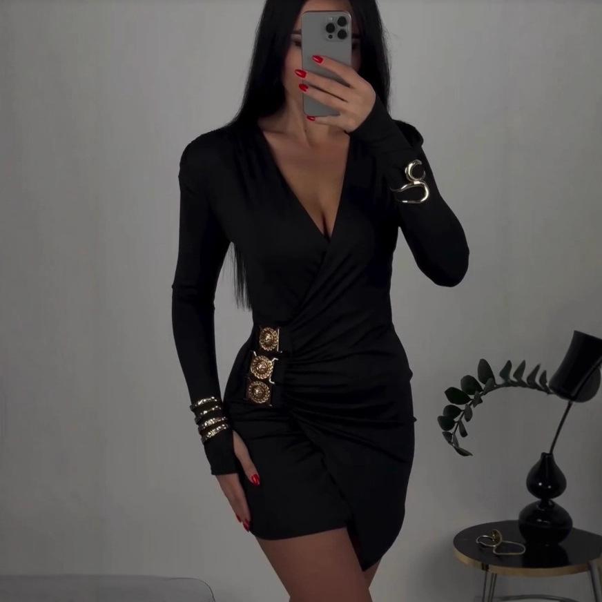 Women's Sexy Mesh Trendy Prom Dress New Clothing_ecoleips.com
