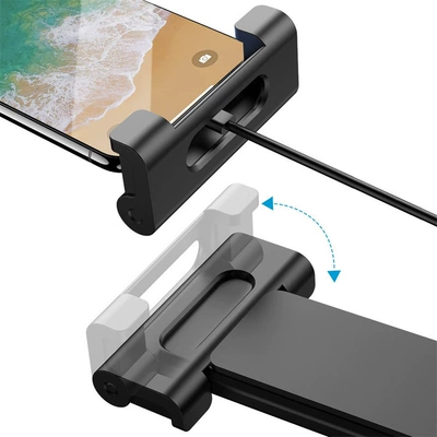 Multi-Functional Support Bracket, Car phone holder - black-stretch-clip-basic-style