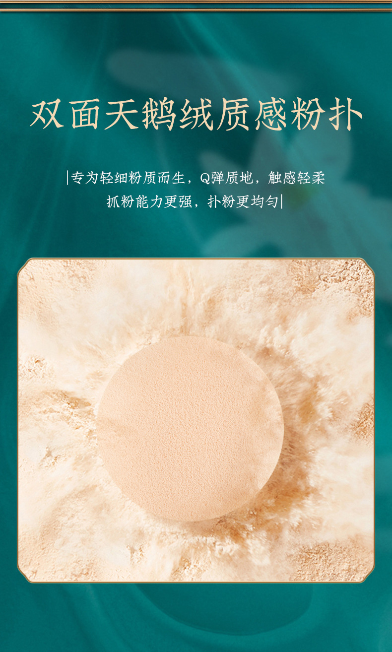 Fashion Long-lasting Concealer Natural Makeup Powder Cake display picture 10