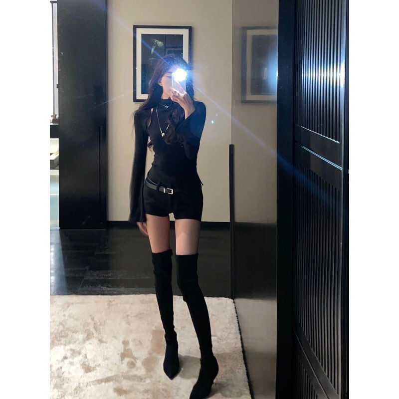 Over-The-Knee High-Heeled Boots for Women 2025 Autumn and Winter New Suede Pointed Toe Slim Boots High-Heeled Boots