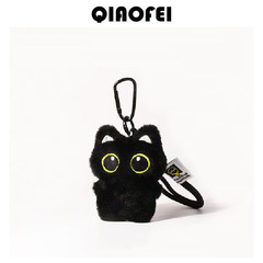 かわいい黒猫人形パーソナライズされた猫バッグペンダントぬいぐるみペンダントカップルギフトイン学生ギフト