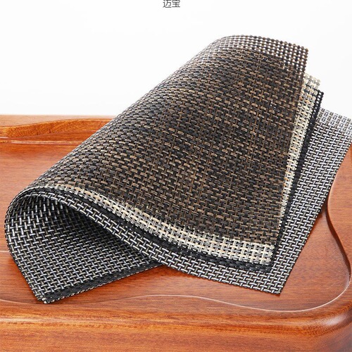 Tea tray, tea mat, tea mat, Kung Fu tea set accessories, tea residue mat, bamboo mat, tea residue net, tea table, bamboo mat, PVC wholesale