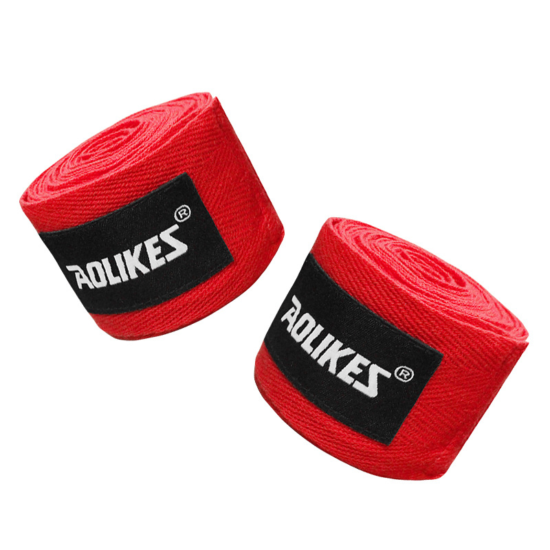 Cinturón de mano atado de boxeo 1.5/3/5 m vendaje elástico algodón absorbente de sudor protector de mano Sanda entrenamiento de Muay Thai cinturón de mano enrollado antideslizante