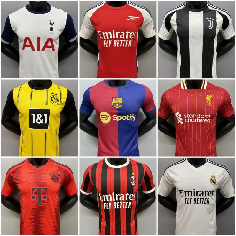 2425 Season Thai Version Football Uniform America European Cup National Team Uniform Barcelona Game Training Uniform Football Uniform