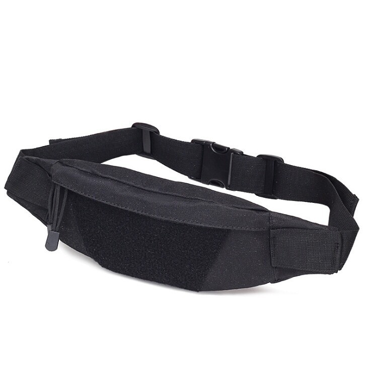 Tactical waist bag, multifunctional outdoor waist bag, lightweight EDC functional waist bag, suitable for cycling and running, crossbody chest bag, magic