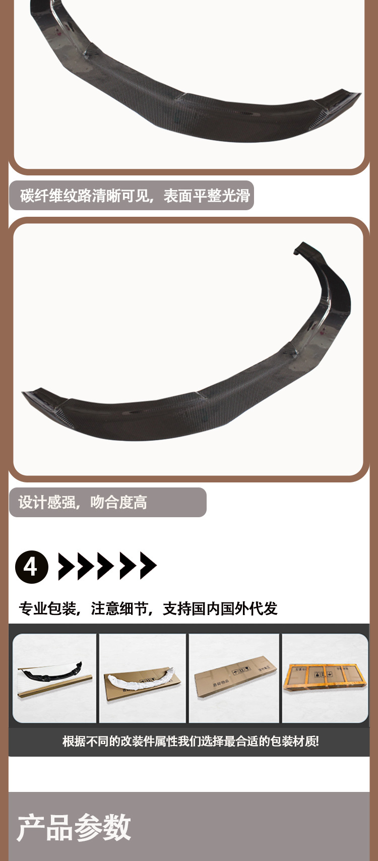 Applicable to Mercedes-Benz A- class W176 R carbon fiber front lip front shovel front chin front spoiler from 2012 to 2016