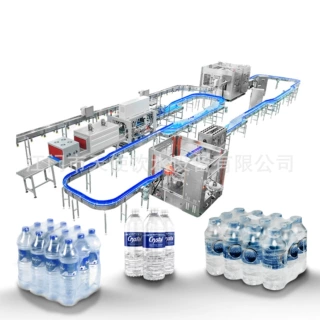 矿泉水灌装机 三合一饮料灌装机 纯净水灌装机设备 矿泉水灌装机