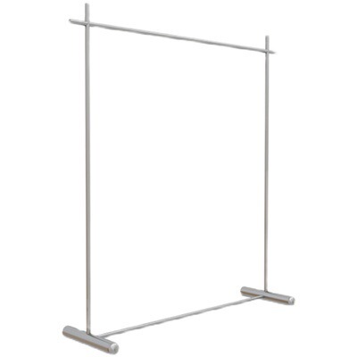 Display props for clothing store racks, floor-standing hanging racks, island shelves for women's clothing stores, stainless steel racks, hat racks