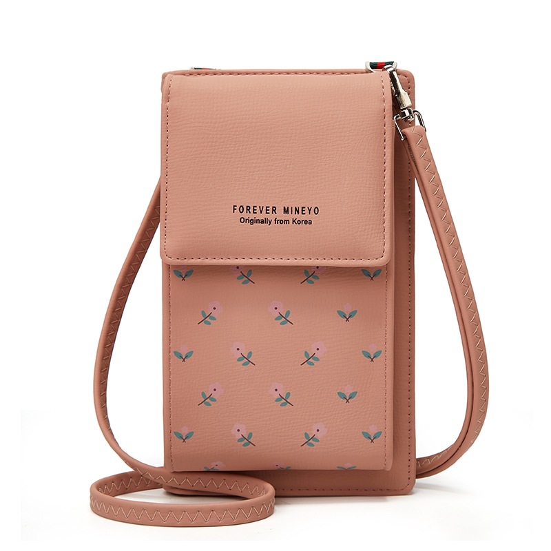 外贸新款女手机包单肩斜挎复古印花钱包手拎包大钞夹卡包卡夹N998|ms