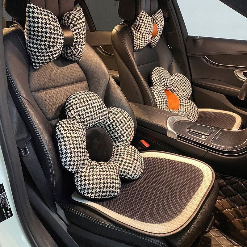 자동차 머리 받침 허리 목 베개 베개 자동차 자동차 좌석 뒤 쿠션 여름 목 쌍 허리 여성 공장