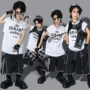 街舞儿童少儿男孩演出服