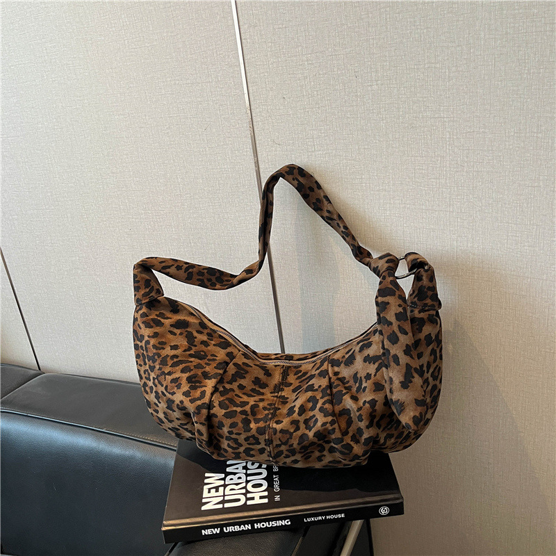 Bolsa de brazo estampada de verano para mujeres 2026 nuevo estilo simple diario ocio versátil bolso de hombro