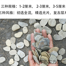 微景观造景片石原生缸溪流天然石超薄小块精选摆件台阶苔藓鱼素材