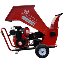 树枝粉碎机可移动式小型柴油发动机牧草玉米秸秆粉碎机家用碎枝机