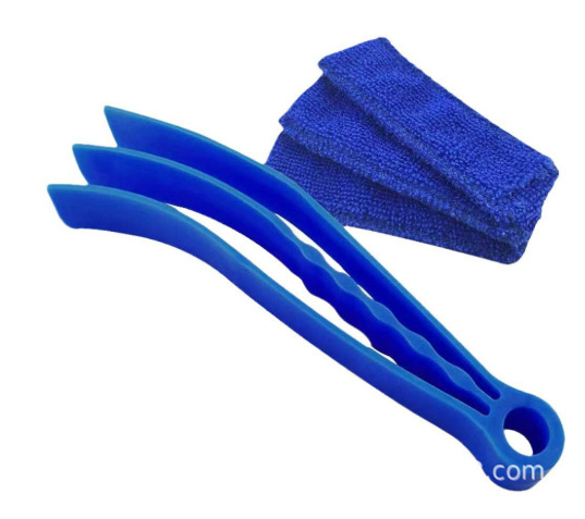 파란색 송풍구 브러쉬